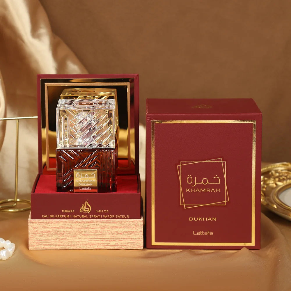 35ml/100ml Original Khamrah for Men Fragrance Lasting Fragrance High Quality Arabic Perfume Sexy T Darey Men  Wood Scent