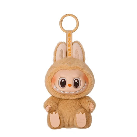 Authentic Pop Mart THE MONSTERS LABUBU Sitting Party Series Vinyl Plush Blind Box Figurine Pendant Labubu Original Collection