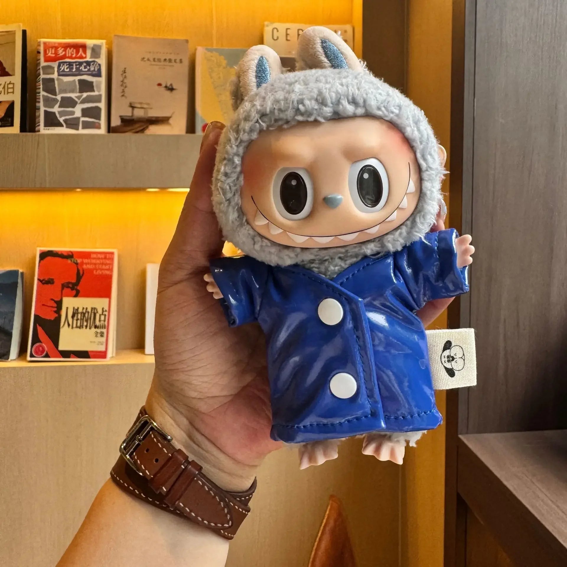 Labubu 3.0 Dolls Outfit Cute Rain Coat & Shoes for 15-17cm Labubu Boots Toys Casual Sports Dolls Accessories