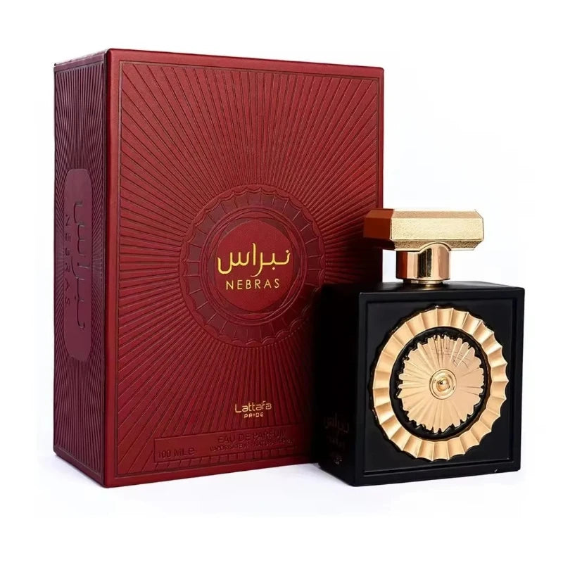 Lattafa Nebras 100ml Perfume, A Masterpiece of Fragrance That Blends Middle Eastern Charm with Luxurious Design