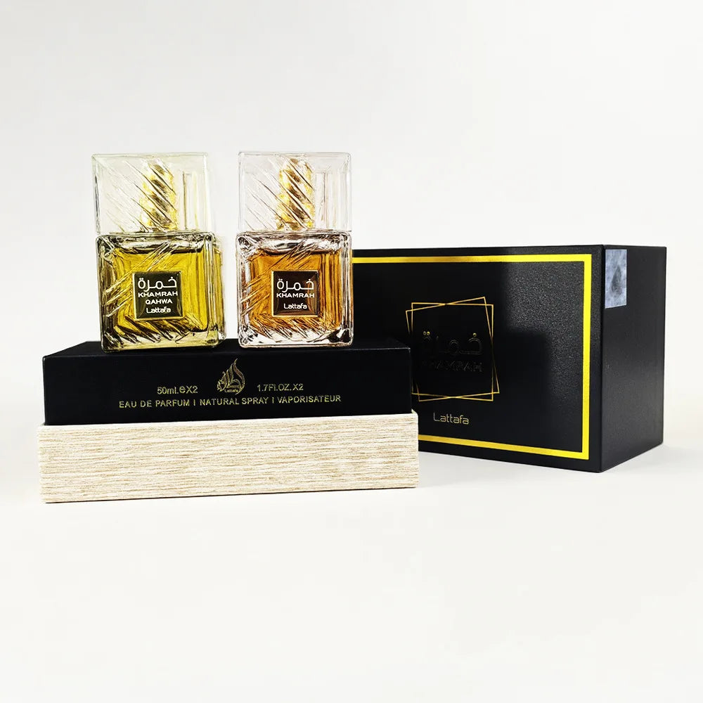 35ml/100ml Original Khamrah for Men Fragrance Lasting Fragrance High Quality Arabic Perfume Sexy T Darey Men  Wood Scent