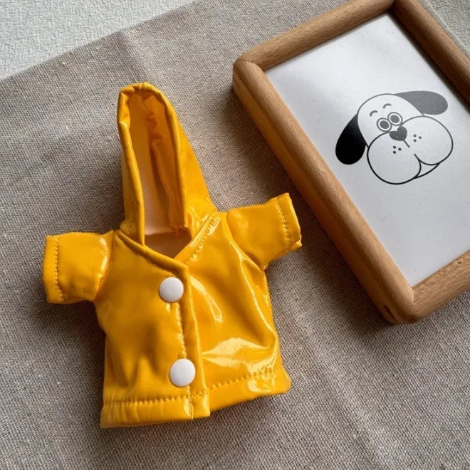 Labubu 3.0 Dolls Outfit Cute Rain Coat & Shoes for 15-17cm Labubu Boots Toys Casual Sports Dolls Accessories