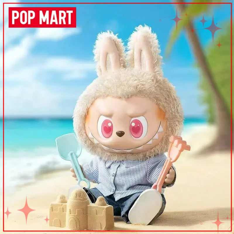 Genuine POP MART The Monsters Labubu Fall in Wild Flip with Me Let‘S Checkmate Series Vinyl Face Plush Doll Collection Toy Gift