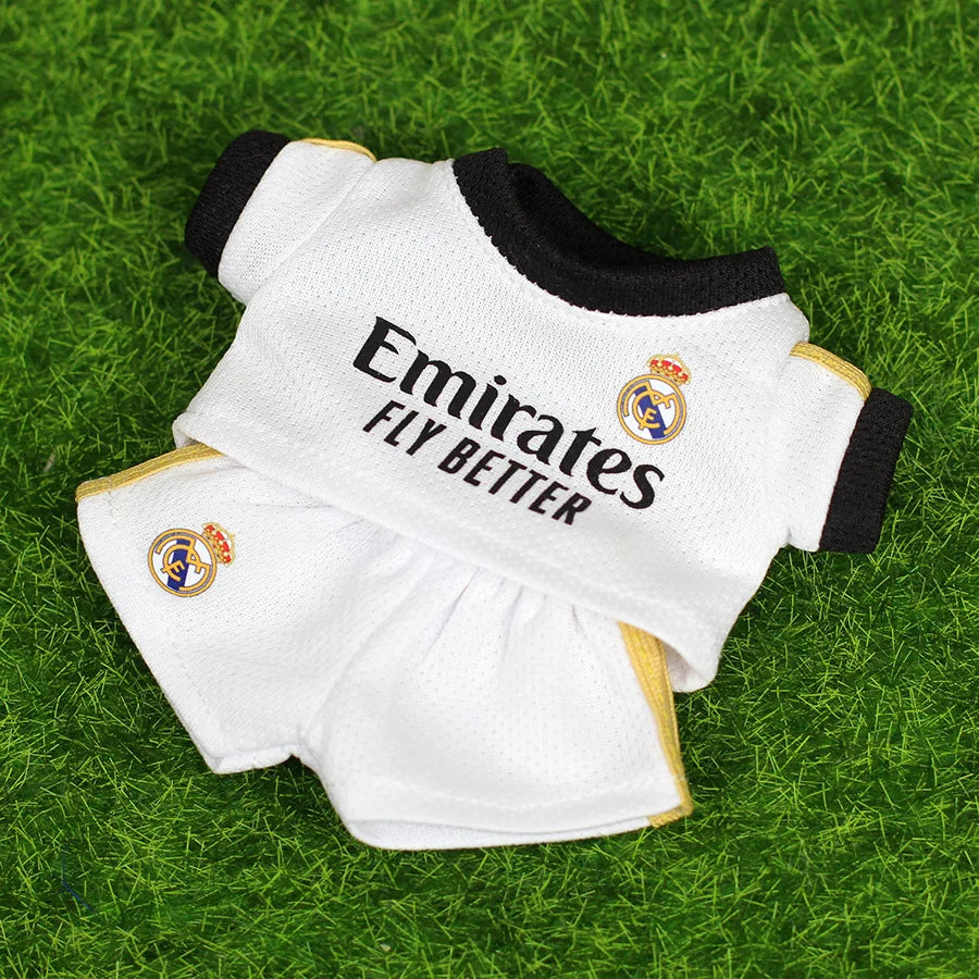 Labubu V1V2 V3 Football Series Set 10/7 Clothing Doll DIY Sportswear Vinyl Pendant Doll Clothing Boys Gift Toys In Stock