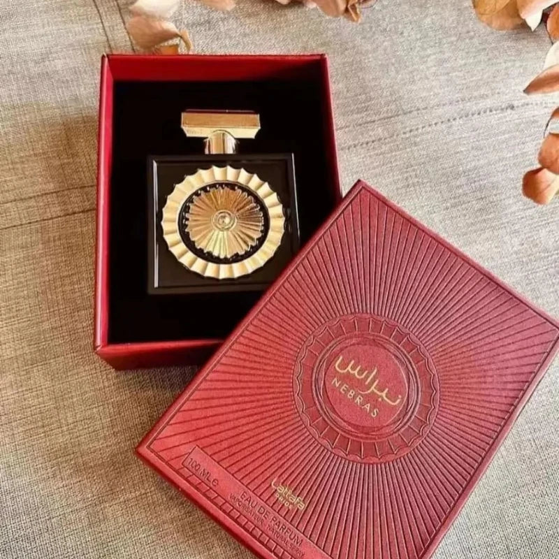 Lattafa Nebras 100ml Perfume, A Masterpiece of Fragrance That Blends Middle Eastern Charm with Luxurious Design