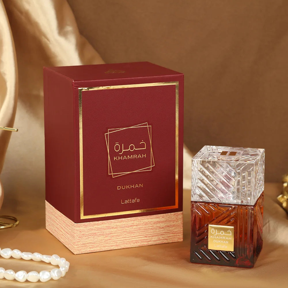 35ml/100ml Original Khamrah for Men Fragrance Lasting Fragrance High Quality Arabic Perfume Sexy T Darey Men  Wood Scent
