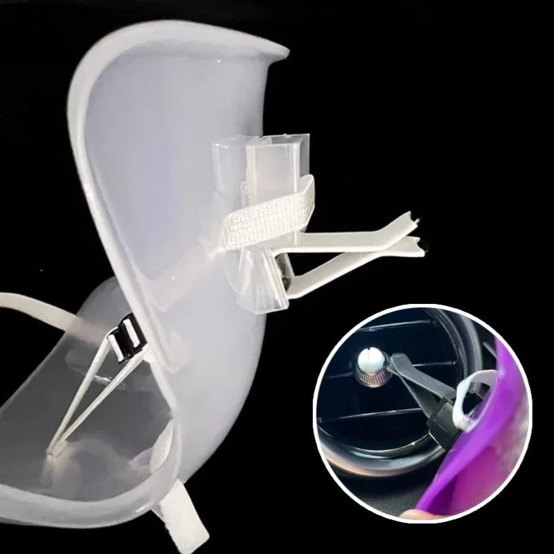 For Labubu Doll 15-17cm Seat Air Outlet Aromatherapy Decoration Ornaments Holiday Gifts for Women Car Interior Accessories