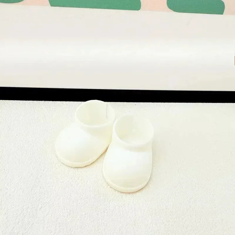 Labubu 3.0 Dolls Outfit Cute Rain Coat & Shoes for 15-17cm Labubu Boots Toys Casual Sports Dolls Accessories