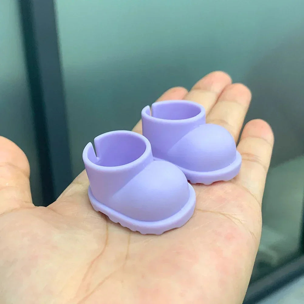 Labubu 3.0 Dolls Outfit Cute Rain Coat & Shoes for 15-17cm Labubu Boots Toys Casual Sports Dolls Accessories