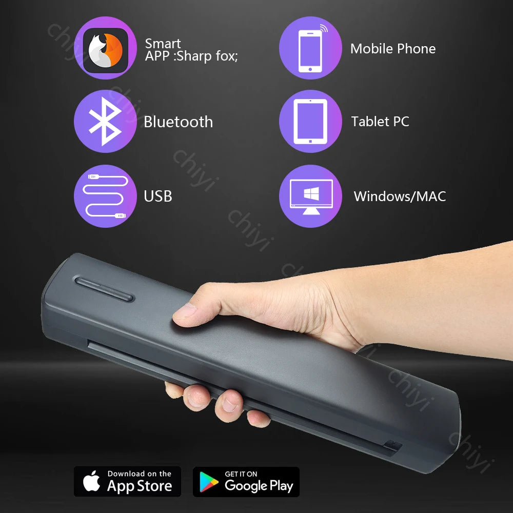 C80 Wireless Tattoo Stencil Printer,Portable A4 Thermal Printer Kit for Tattoo Artists,Compatible with Phone,iPad & PC