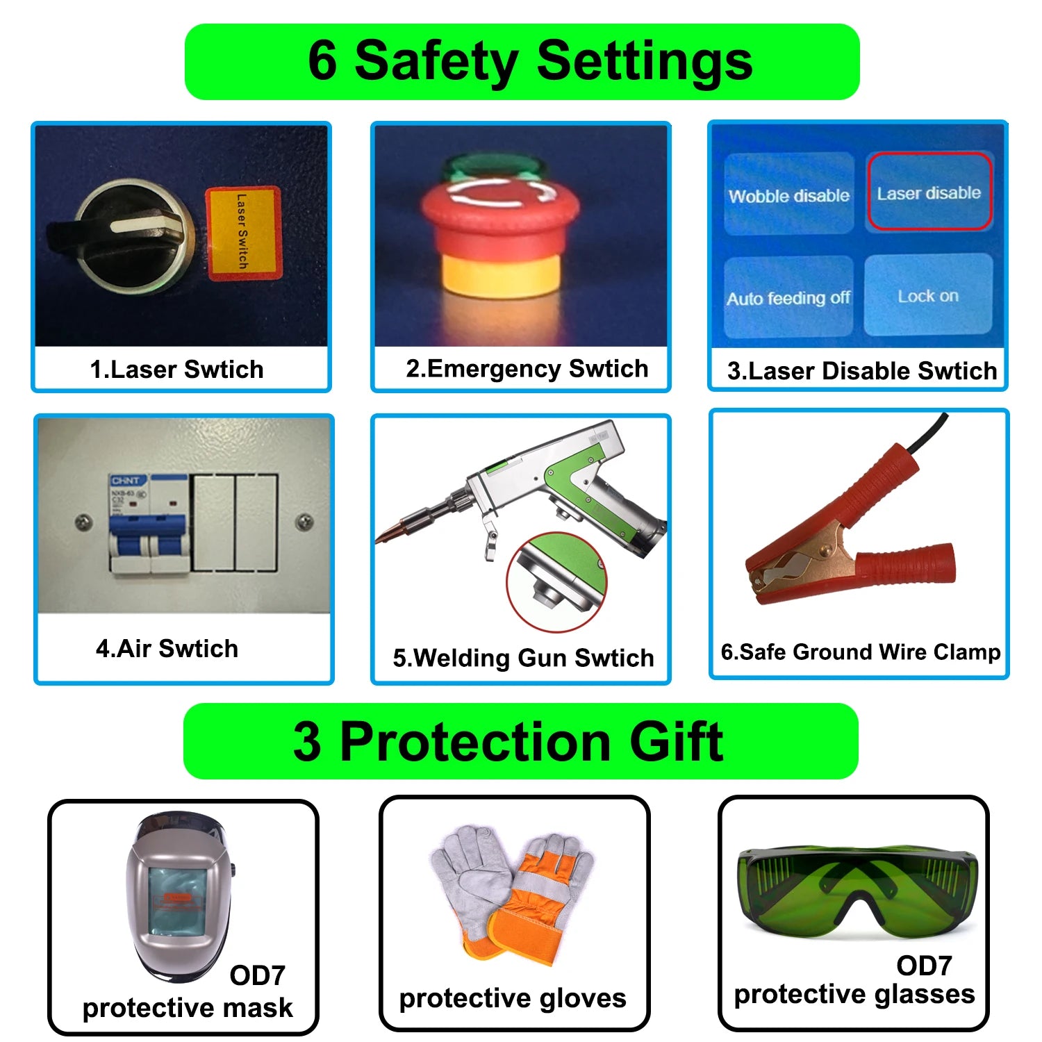 2025 4 IN 1 Raycus 2000W Fiber Laser Welding Cleaning Cutting Machine Weld Seam Clean Machine water chiller