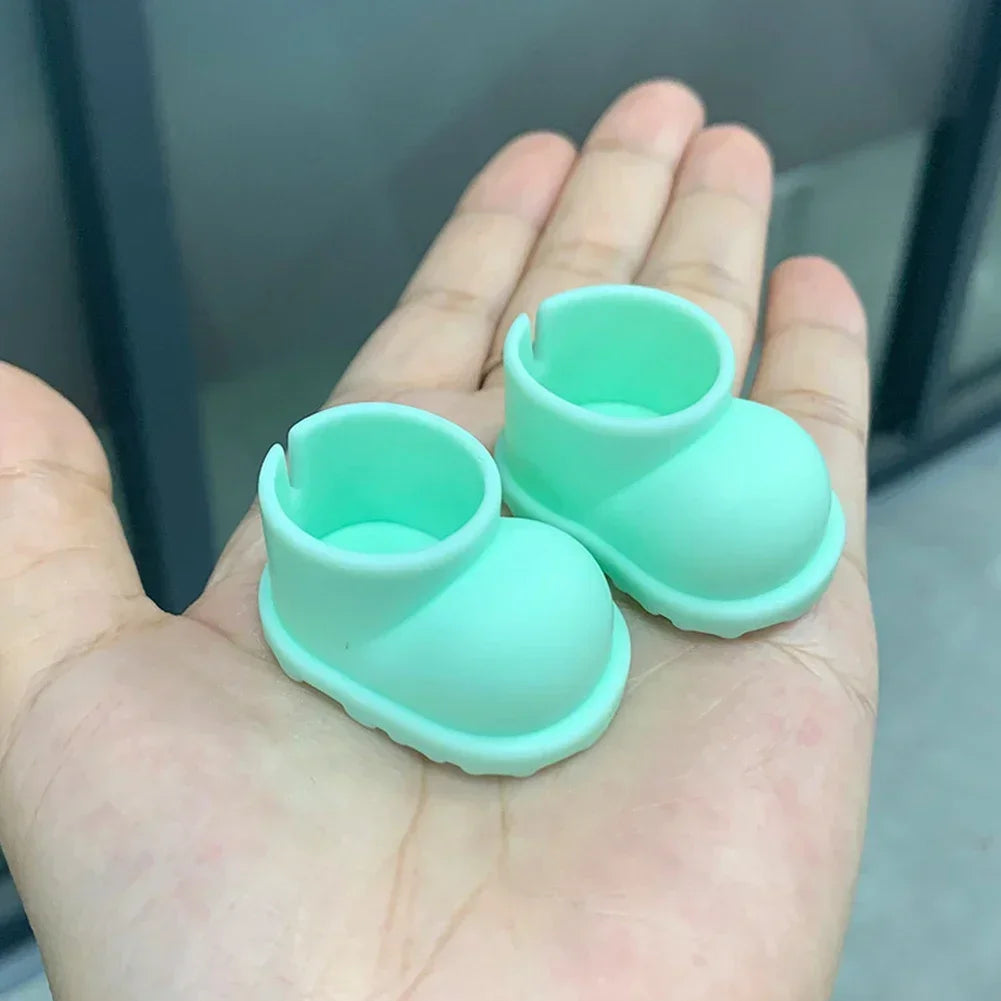 Labubu 3.0 Dolls Outfit Cute Rain Coat & Shoes for 15-17cm Labubu Boots Toys Casual Sports Dolls Accessories