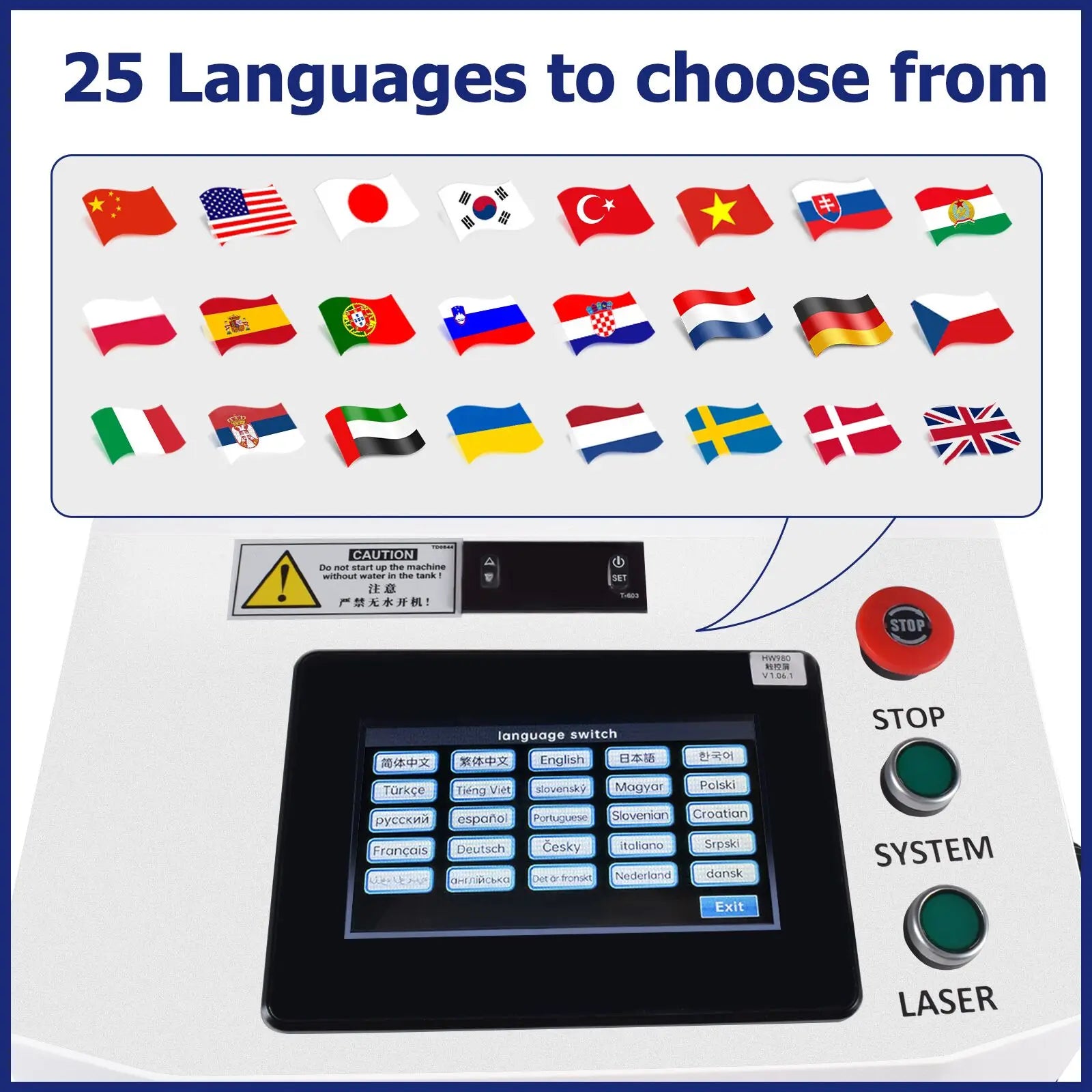 4 IN 1 3000W Laser Welding Machine 1500W/2000W/3000W Welder RECI Laser Source for Metal Welding Cleaning Cutting Metal Welder